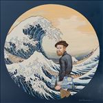 Influeuce (After -Katsushika Hokusai, V.Van Gogh), 2017, Acrylic on canvas, 150x150 cm.