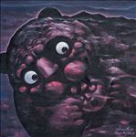 Red mulberry big bear, 2023, Oil on canvas, 100x 100 cm.