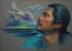 ประทีป คชบัว, Prateep Kochabua, 2007, Pastel on Canvas, 83x112cm