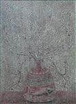 February in lanna, Saijai Kuntawang, 2008, Woodcut, 76x56cm