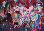 Weeding party no.2, 2024, Oil on Linen, 200 x 300 cm.