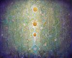 พฤกษาปริศนาธรรม, Tree of Dharma Puzzle, 2007, Acrylic on canvas, 120x150cm