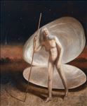 Krisanapon Piapaiboon ,  Old Venus, 2023, Oil on Linen, 180 x 150 cm.