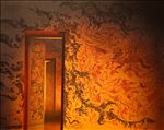 “คติธรรม 15”  Dharma Destination 15, 2008, Acrylic on canvas, 80x100cm