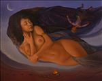 Untitled, Kanok Mekmusik, 2008, Oil on Canvas, 120x150cm