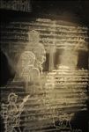 มณฑลบูรพา, Monthon Burapha, 2010, Chalk on canvas, 115 x 160cm