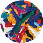 DEPTH No.08, 2025, Oil on canvas, Diameter 110 cm