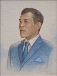 King Rama X	no.2, 2026, Oil on canvas, 40 x 30 cm