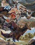 Folds of the Paper Dragon No.02, 2026, Oil on linen, 90 x 70 cm