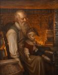 Pinocchio, 2025, Oil on linen, 100 x 80 cm