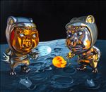 Ball Power, 2025, Oil on linen, 105 x 120 cm Ball Power, 2025, Oil on linen, 105 x 120 cm