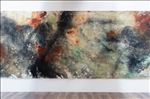 Made by Nature no.02, 2025, Acrylic on canvas, 160 x 380 cm. Made by Nature no.02, 2025, Acrylic on canvas, 160 x 380 cm.