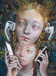 Prophet, 2026, Oil on linen, 80 x 60 cm Prophet, 2026, Oil on linen, 80 x 60 cm