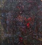 Sealed Salvation, 2025, Oil and acrylic on canvas, 200 x 190 cm