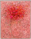 Still Blossom no.9, 2025, Oil on canvas, 100 x 80 cm