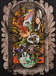 A bloom born of distortion no.1, 2026, Oil on linen , 80 x 60 cm A bloom born of distortion no.1, 2026, Oil on linen , 80 x 60 cm