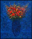 Still Blossom no.2, 2025, Oil on canvas, 120 x 100 cm
