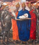 Pongputhan Thamdee, พิธีกรรมแห่งความหวัง (Ritual of Hope), 2026, Oil on canvas, 150 x 170 cm