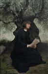 Mary shelley, 2025, Oil on linen, 120 x 80 cm. Mary shelley, 2025, Oil on linen, 120 x 80 cm.