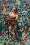 The making of mother, 2026, Oil on linen, 250 x 170 cm The making of mother, 2026, Oil on linen, 250 x 170 cm