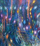 คืนฉลอง 2  (Celebrating Night No.2), 2022, Acrylic on linen, 150 x 130 cm