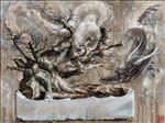 The Gardened God I, 2026, Acrylic on linen , 60 x 80 cm The Gardened God I, 2026, Acrylic on linen , 60 x 80 cm