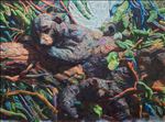 Manufactured Still Life, mother bear, 2026, Oil on linen, 120 x 160 cm Manufactured Still Life, mother bear, 2026, Oil on linen, 120 x 160 cm