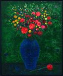 Still Blossom no.6, 2025, Oil on canvas, 120 x 100 cm
