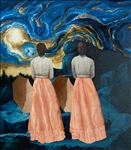 In the modern day, 2025, Oil on linen, 160 x 140 cm In the modern day, 2025, Oil on linen, 160 x 140 cm