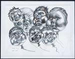 Balloon Boy, 2025, Charcoal on paper, 55 x 73 cm / 66 x 83 cm (with frame) Balloon Boy, 2025, Charcoal on paper, 55 x 73 cm / 66 x 83 cm (with frame)