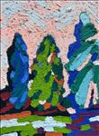 LANDSCOPE 03, 2026, Acrylic and oil on canvas, 80 x 60 cm LANDSCOPE 03, 2026, Acrylic and oil on canvas, 80 x 60 cm