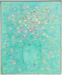 Still Blossom no.5, 2025, Oil on canvas, 120 x 100 cm