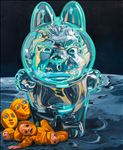Moon Guardian, 2025, Oil on linen, 170 x 140 cm Moon Guardian, 2025, Oil on linen, 170 x 140 cm